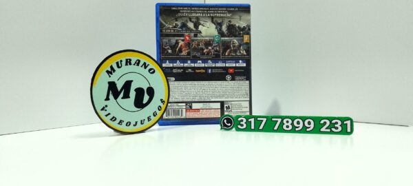 ForHonor-USED-PS4-MuranoVideojuegos-Back For Honor