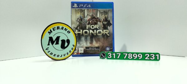 ForHonor-USED-PS4-MuranoVideojuegos-Front For Honor