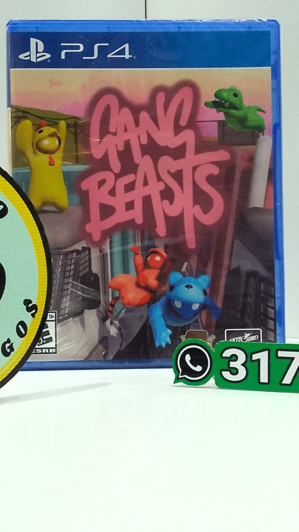 GangBeasts-NEW-PS4-MuranoVideojuegos-Front Gang Beasts