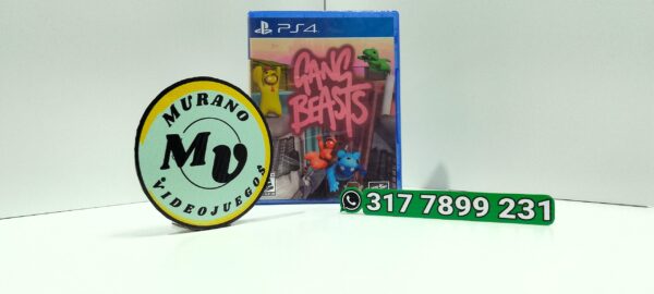 GangBeasts-NEW-PS4-MuranoVideojuegos-Front Gang Beasts