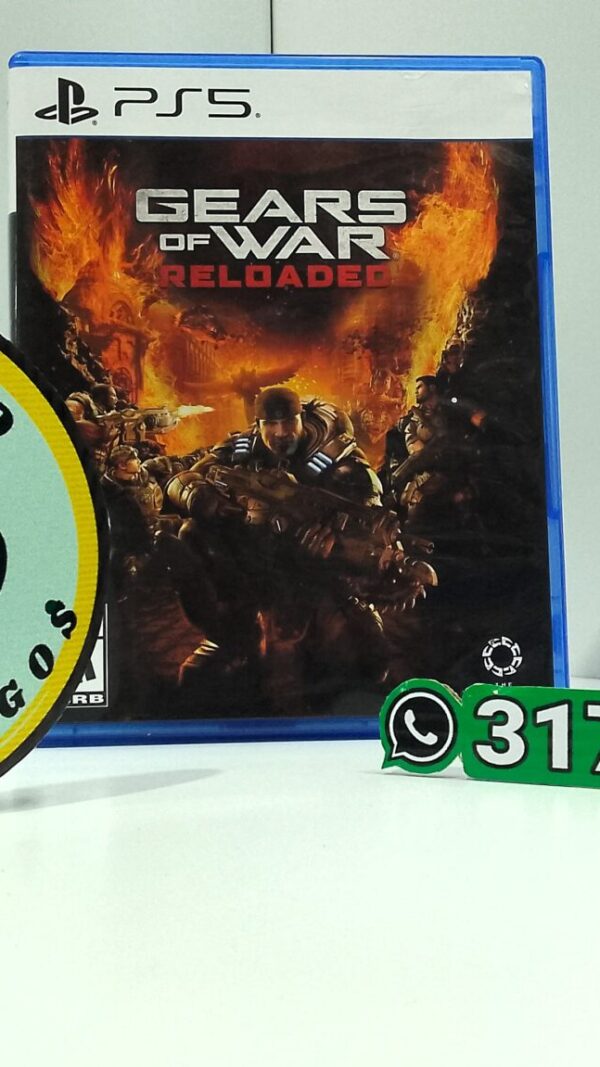 GearsOfWarReloadedUsed-PS5-MuranoVideojuegos-Front Gears Of War - Reloaded