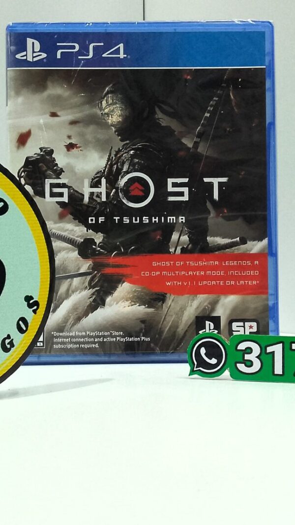 GhostOfTsushima-NEW-PS4-MuranoVideojuegos-Front Ghost Of Tsushima