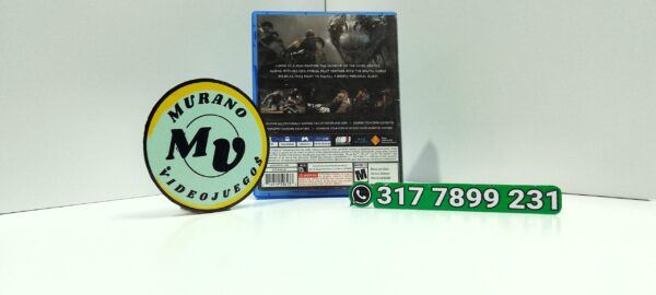 GodOfWar-USED-PS4-MuranoVideojuegos-Back God Of War