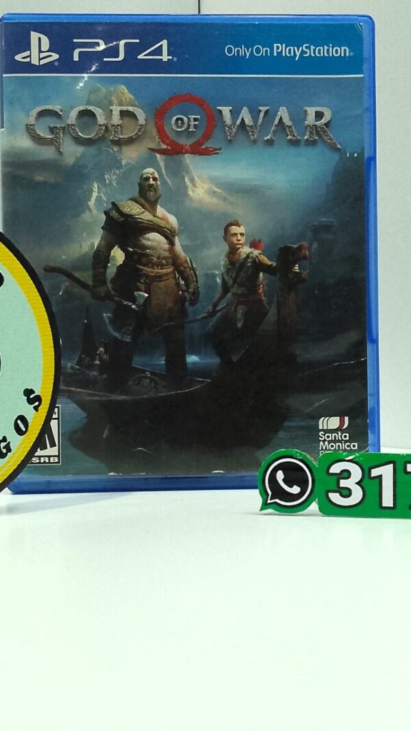 GodOfWar-USED-PS4-MuranoVideojuegos-Front God Of War