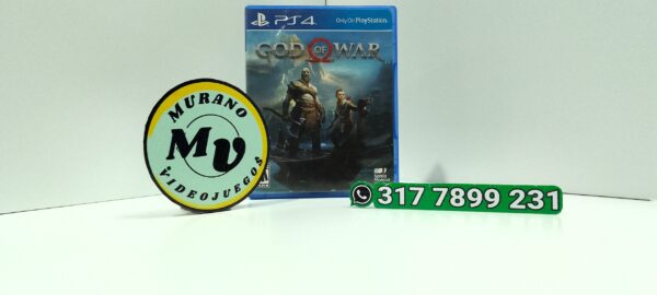 GodOfWar-USED-PS4-MuranoVideojuegos-Front God Of War