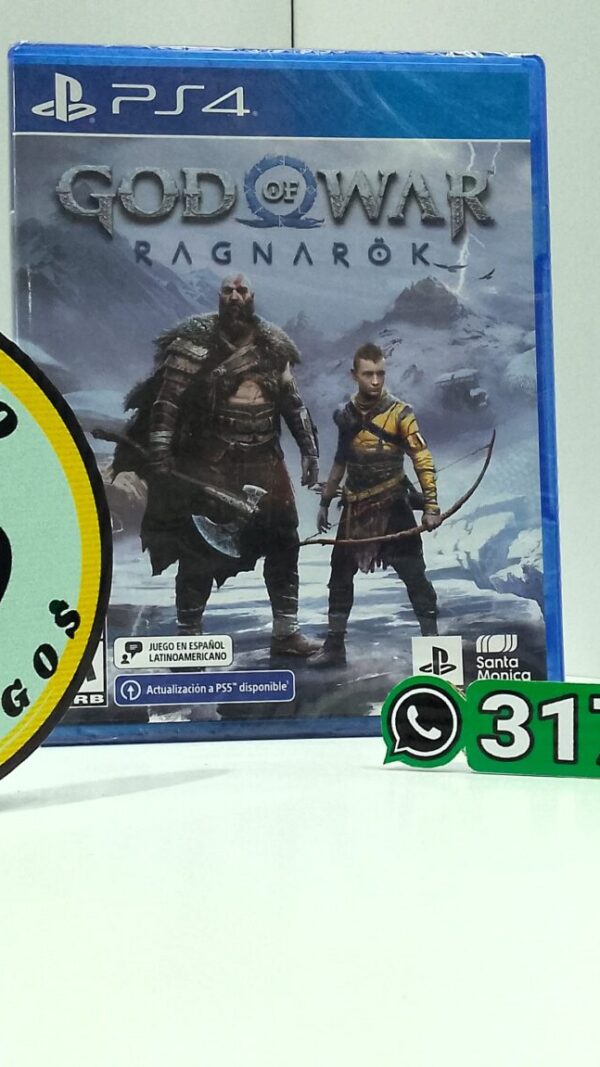 GodOfWarRagnarok-NEW-PS4-MuranoVideojuegos-Front God Of War - Ragnarok