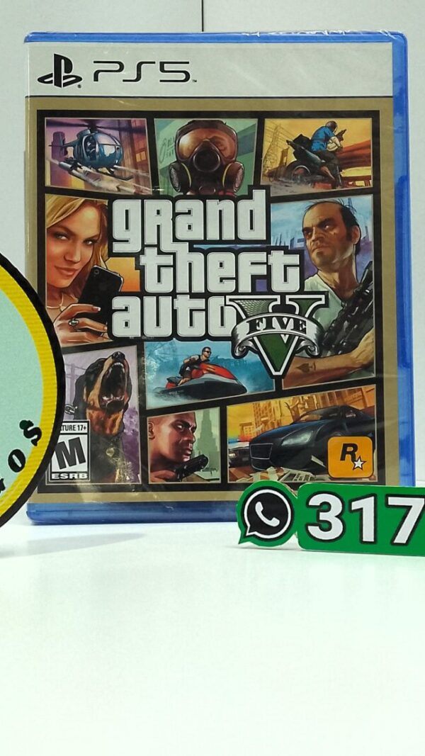 GrandTheftAutoV-PS5-MuranoVideojuegos-Front Grand Theft Auto V