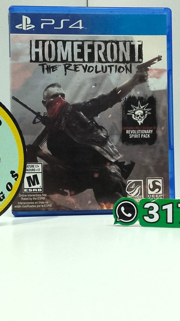 HomefrontTheRevolution-USED-PS4-MuranoVideojuegos-Front Homefront The Revolution