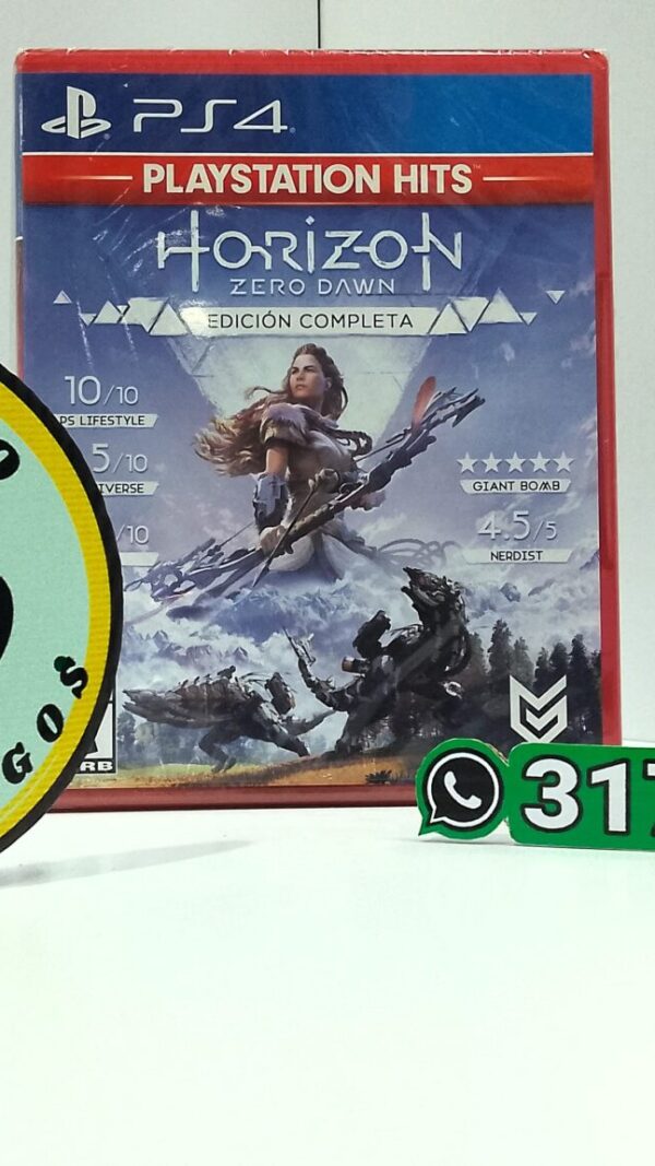 HorizonZeroDawnCompleteEdition-NEW-PS4-MuranoVideojuegos-Front Horizon Zero Dawn - Complete Edition