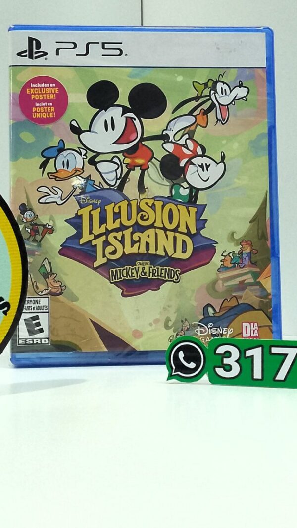 IllusionIslandMickeyAndFriends-PS5-MuranoVideojuegos-Front Illusion Island - Mickey And Friends