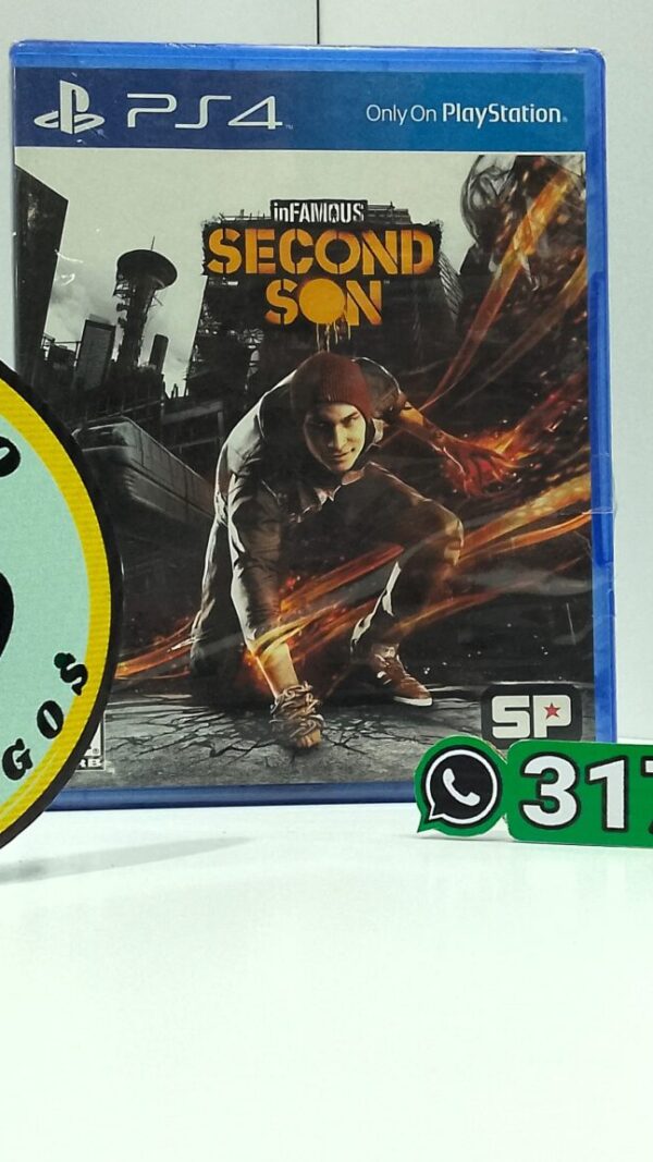 InFamousSecondSon-NEW-PS4-MuranoVideojuegos-Front In Famous - Second Son