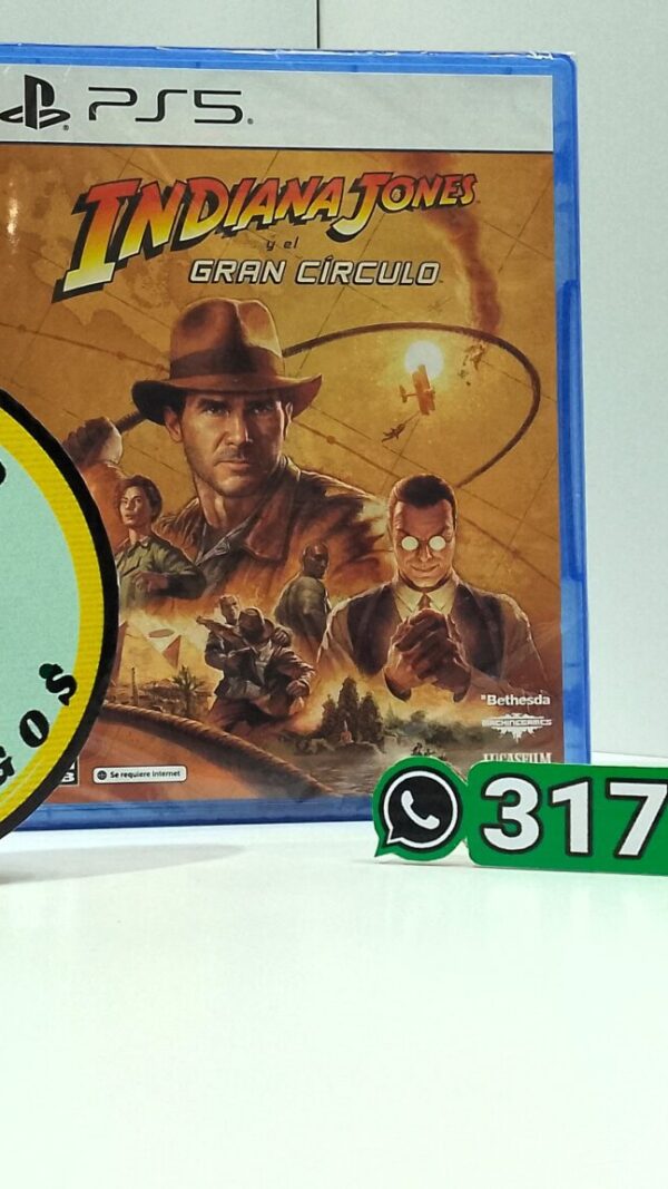 IndianaJonesyelGranCirculo-PS5-MuranoVideojuegos-Front Indiana Jones y el Gran Círculo