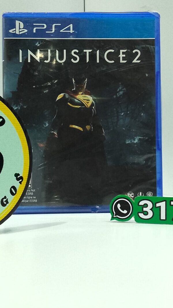 Injustice2-NEW-PS4-MuranoVideojuegos-Front Injustice 2