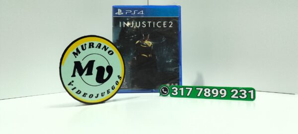 Injustice2-NEW-PS4-MuranoVideojuegos-Front Injustice 2