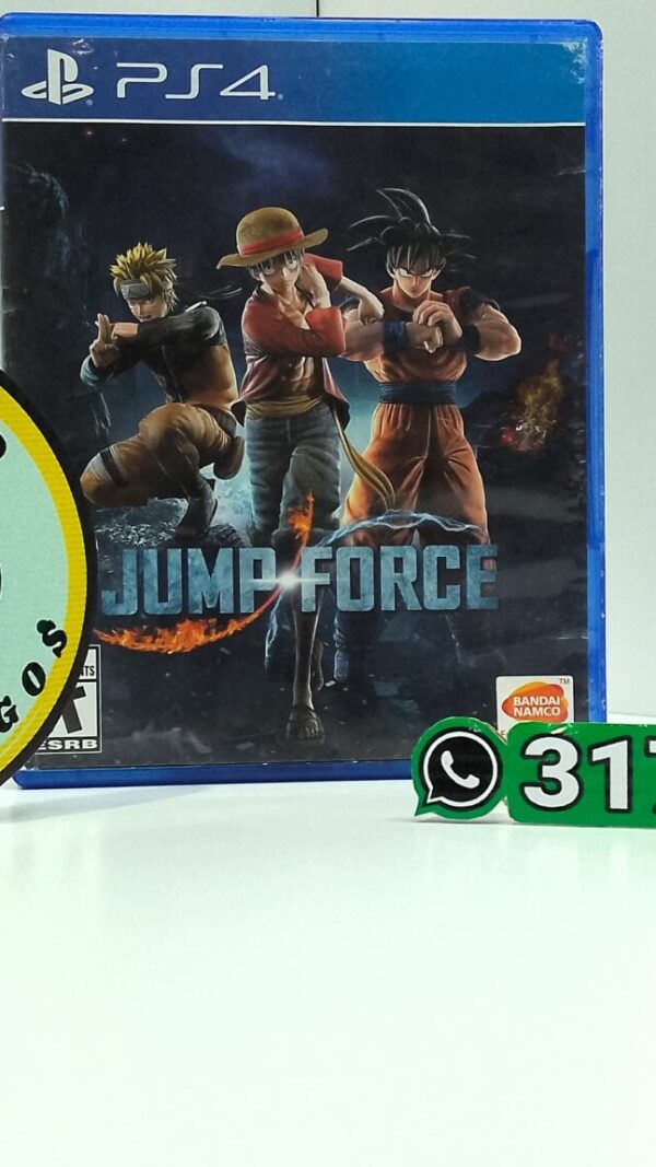 JumpForce-USED-PS4-MuranoVideojuegos-Front Jump Force
