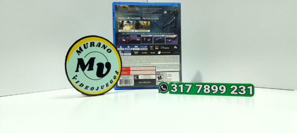JustCause4DayOneEdition-USED-PS4-MuranoVideojuegos-Back Just Cause 4 - Day One Edition