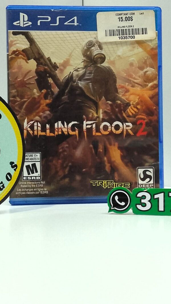 KillingFloor2-USED-PS4-MuranoVideojuegos-Front Killing Floor 2