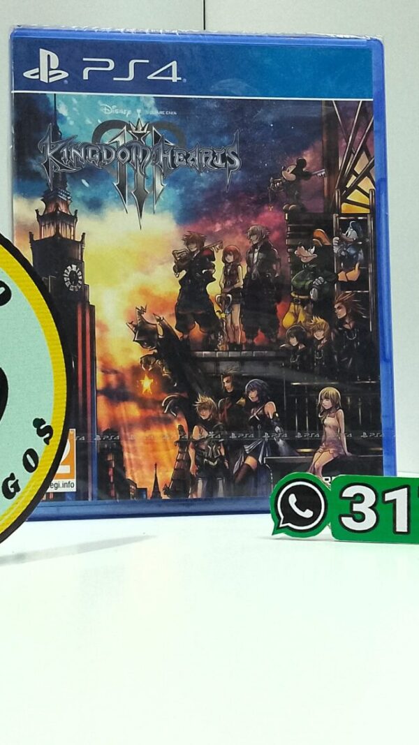 KingdomHeartsIII-NEW-PS4-MuranoVideojuegos-Front Kingdom Hearts III