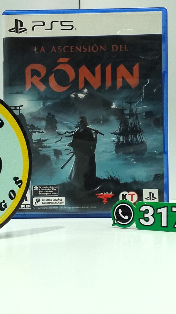 LaAscensiondelRoninUsed-PS5-MuranoVideojuegos-Front La Ascensión del Ronin