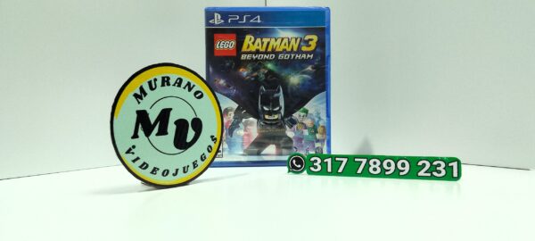 LegoBatman3BeyondGotham-NEW-PS4-MuranoVideojuegos-Front Lego Batman 3 Beyond Gotham