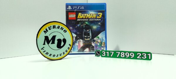 LegoBatman3BeyondGotham-USED-PS4-MuranoVideojuegos-Front Lego Batman 3 Beyond Gotham