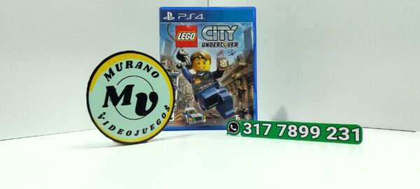 LegoCityUndercover-USED-PS4-MuranoVideojuegos-Front Lego City Undercover