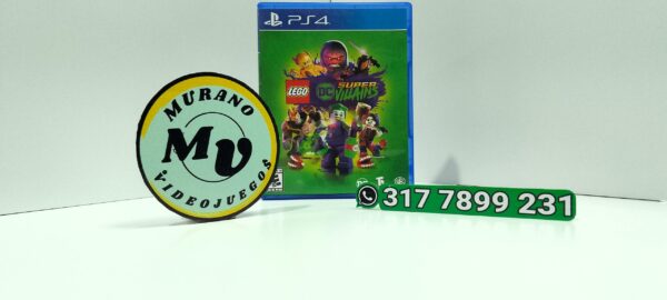 LegoDCSuperVillains-USED-PS4-MuranoVideojuegos-Front Lego DC Super Villains