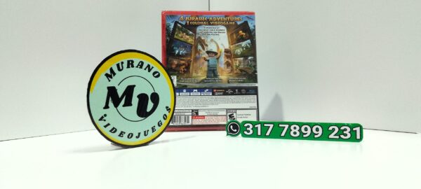 LegoJurassicWorld-NEW-PS4-MuranoVideojuegos-Back Lego Jurassic World