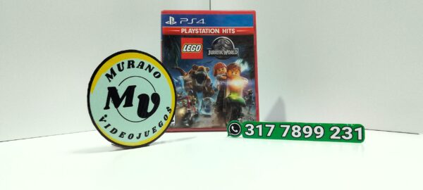 LegoJurassicWorld-NEW-PS4-MuranoVideojuegos-Front Lego Jurassic World