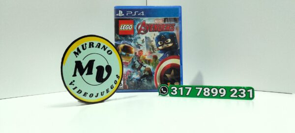 LegoMarvelAvengers-NEW-PS4-MuranoVideojuegos-Front Lego Marvel Avengers