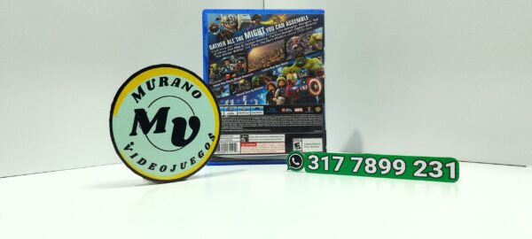 LegoMarvelAvengers-USED-PS4-MuranoVideojuegos-Back Lego Marvel Avengers