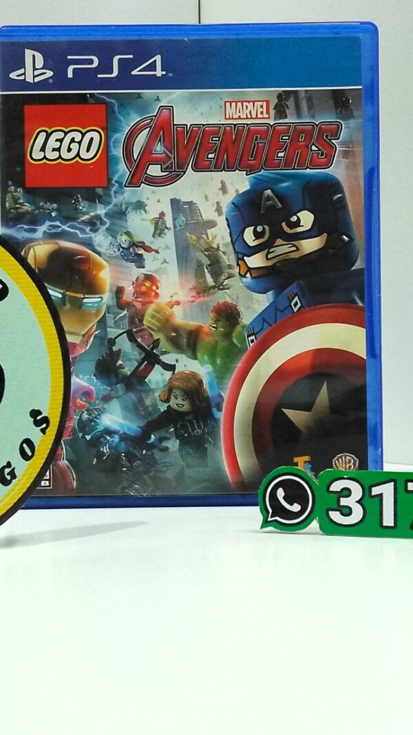 LegoMarvelAvengers-USED-PS4-MuranoVideojuegos-Front Lego Marvel Avengers
