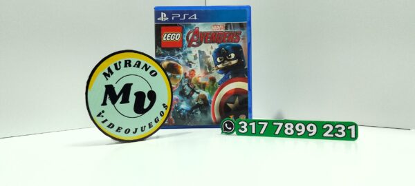 LegoMarvelAvengers-USED-PS4-MuranoVideojuegos-Front Lego Marvel Avengers
