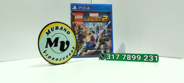 LegoMarvelSuperHeroes2-NEW-PS4-MuranoVideojuegos-Front Lego Marvel Super Heroes 2
