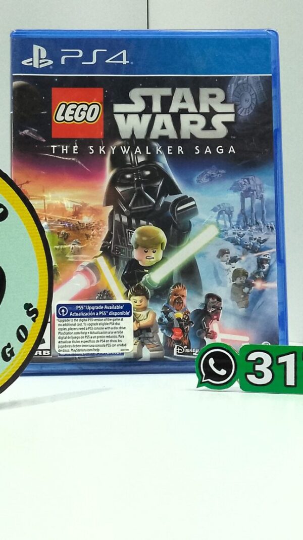 LegoStarsWarsTheSkywalkerSaga-NEW-PS4-MuranoVideojuegos-Front Lego Stars Wars The Skywalker Saga