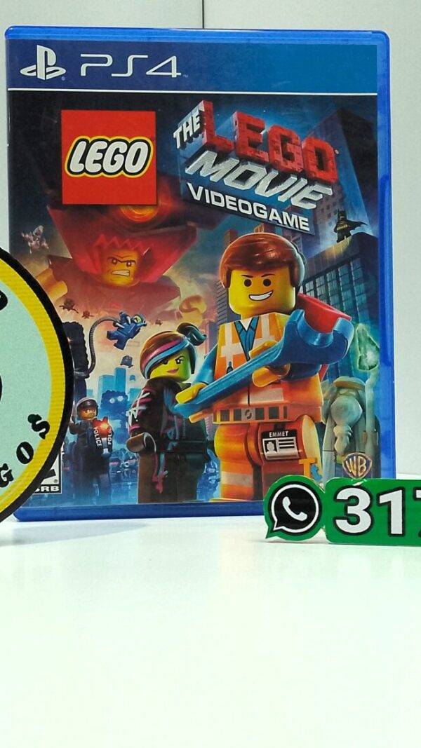 LegoTheLegoMovieVideogame-USED-PS4-MuranoVideojuegos-Front Lego The Lego Movie Videogame