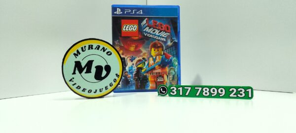 LegoTheLegoMovieVideogame-USED-PS4-MuranoVideojuegos-Front Lego The Lego Movie Videogame
