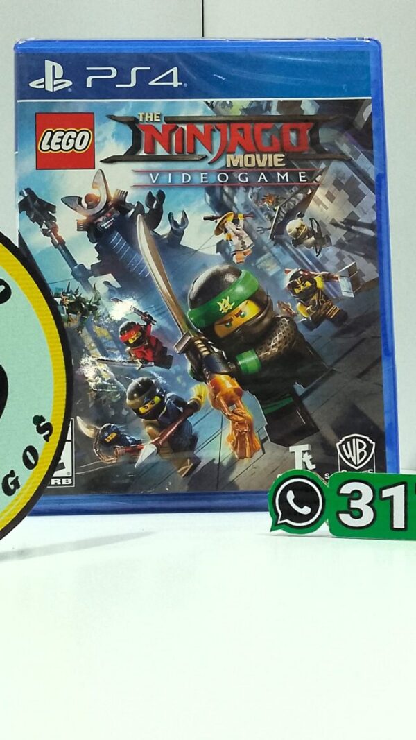 LegoTheNinjagoMovieVideogame-NEW-PS4-MuranoVideojuegos-Front Lego The Ninjago Movie Videogame