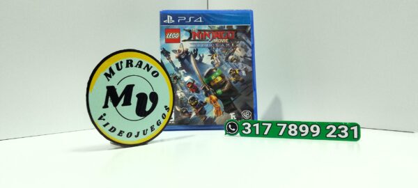 LegoTheNinjagoMovieVideogame-NEW-PS4-MuranoVideojuegos-Front Lego The Ninjago Movie Videogame