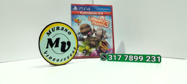 LittleBigPlanet3-NEW-PS4-MuranoVideojuegos-Front Little Big Planet 3