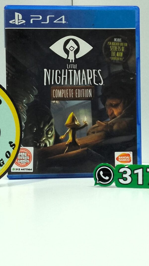 LittleNightmaresCompleteEdition-USED-PS4-MuranoVideojuegos-Front Little Nightmares Complete Edition