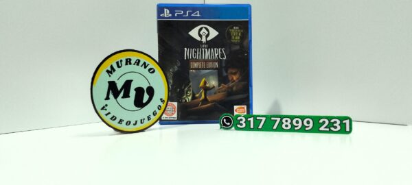 LittleNightmaresCompleteEdition-USED-PS4-MuranoVideojuegos-Front Little Nightmares Complete Edition