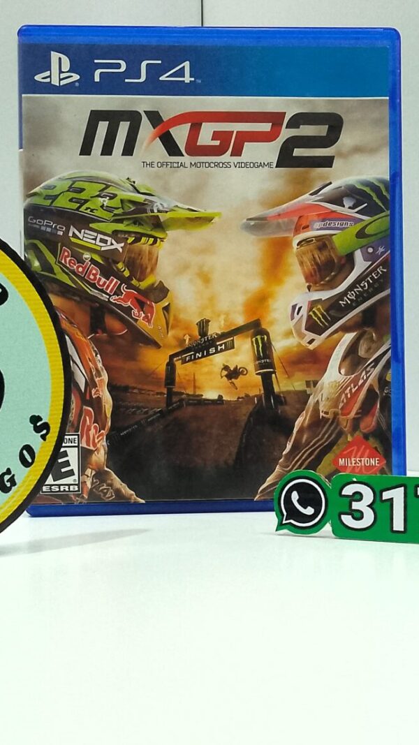 MXGP2TheOfficialMotocrossVideogame-USED-PS4-MuranoVideojuegos-Front MXGP2 The Official Motocross Videogame