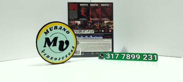 MafiaTrilogy-NEW-PS4-MuranoVideojuegos-Back Mafia Trilogy
