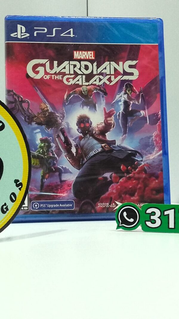 MarvelGuardiansOfTheGalaxy-NEW-PS4-MuranoVideojuegos-Front Marvel Guardians Of The Galaxy