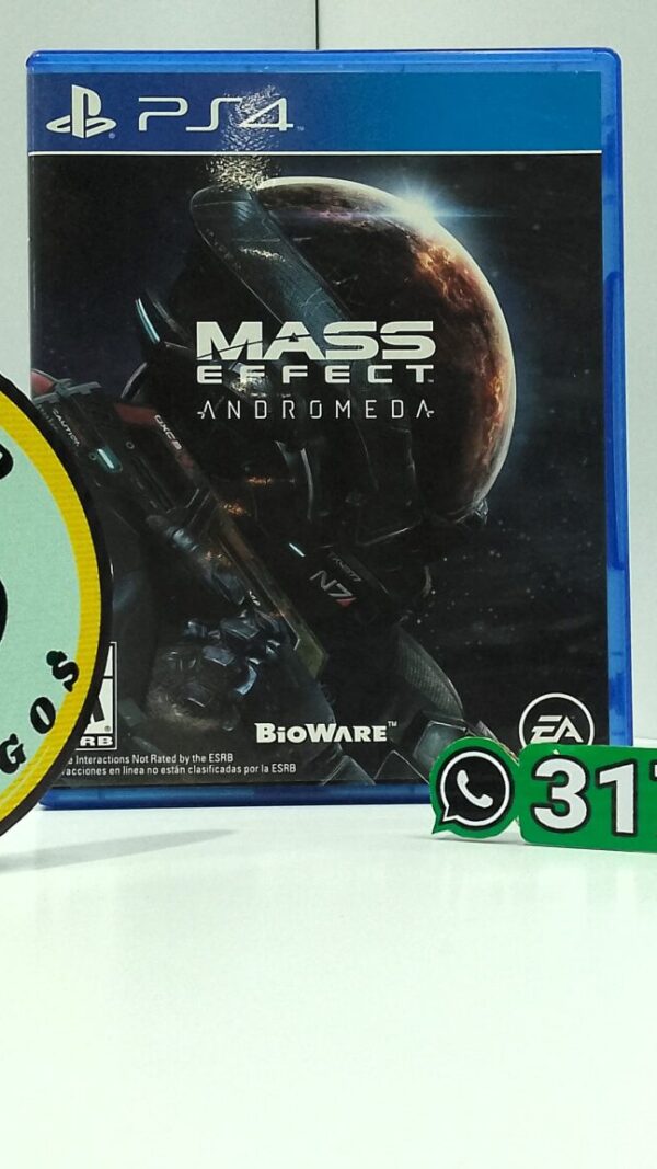 MassEffectAndromeda-USED-PS4-MuranoVideojuegos-Front Mass Effect - Andromeda