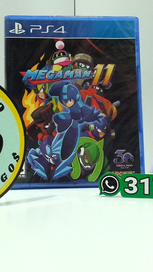 Megaman11-NEW-PS4-MuranoVideojuegos-Front Megaman 11