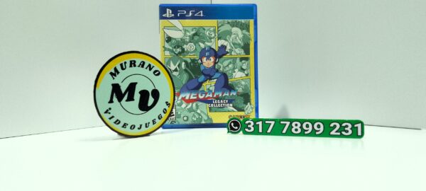 MegamanLegacyCollection-USED-PS4-MuranoVideojuegos-Front Megaman Legacy Collection