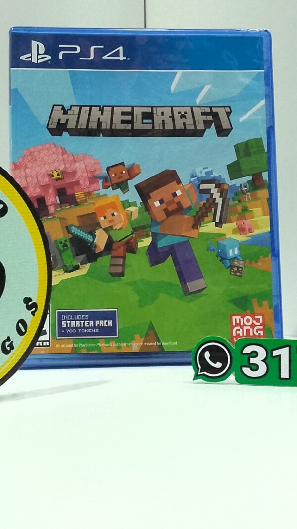 Minecraft-NEW-PS4-MuranoVideojuegos-Front Minecraft