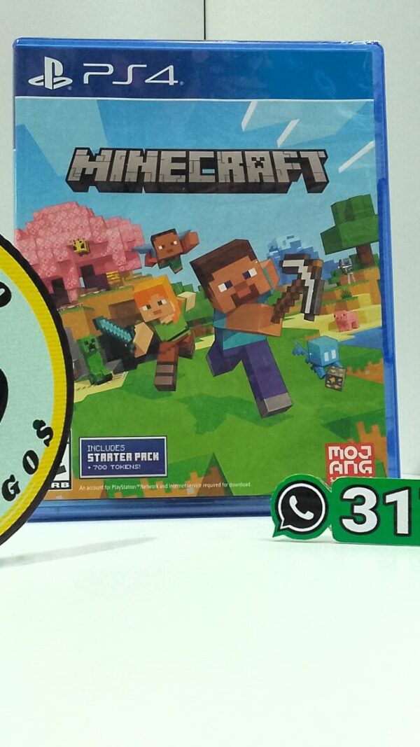 Minecraft-PS4-MuranoVideojuegos-Front Minecraft